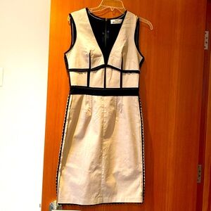 Anna Molinari dress. Size 42 Italian/ 6 US. Stretchy with mesh details.